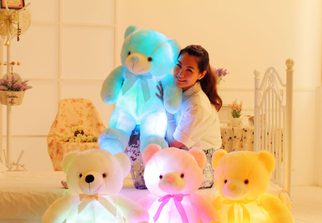 Glowing Teddy Bear - TryKid