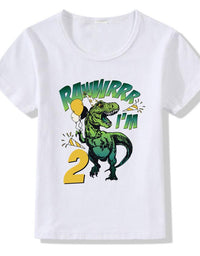 Children's T-shirt Numbers 1-9 Birthday T-shirt - TryKid
