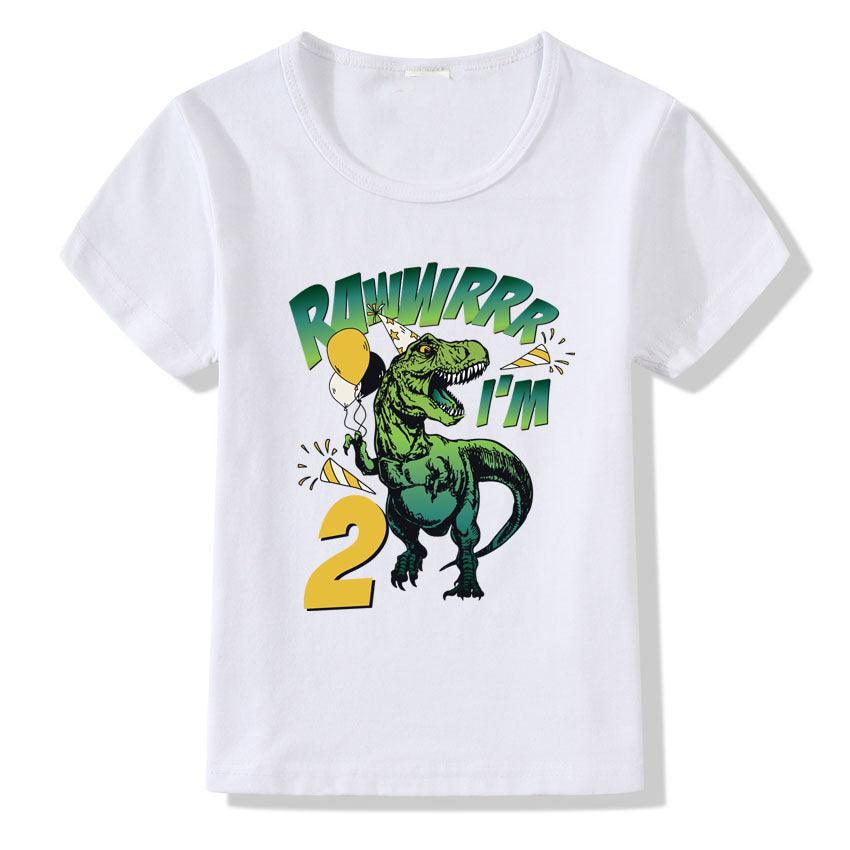 Children's T-shirt Numbers 1-9 Birthday T-shirt - TryKid