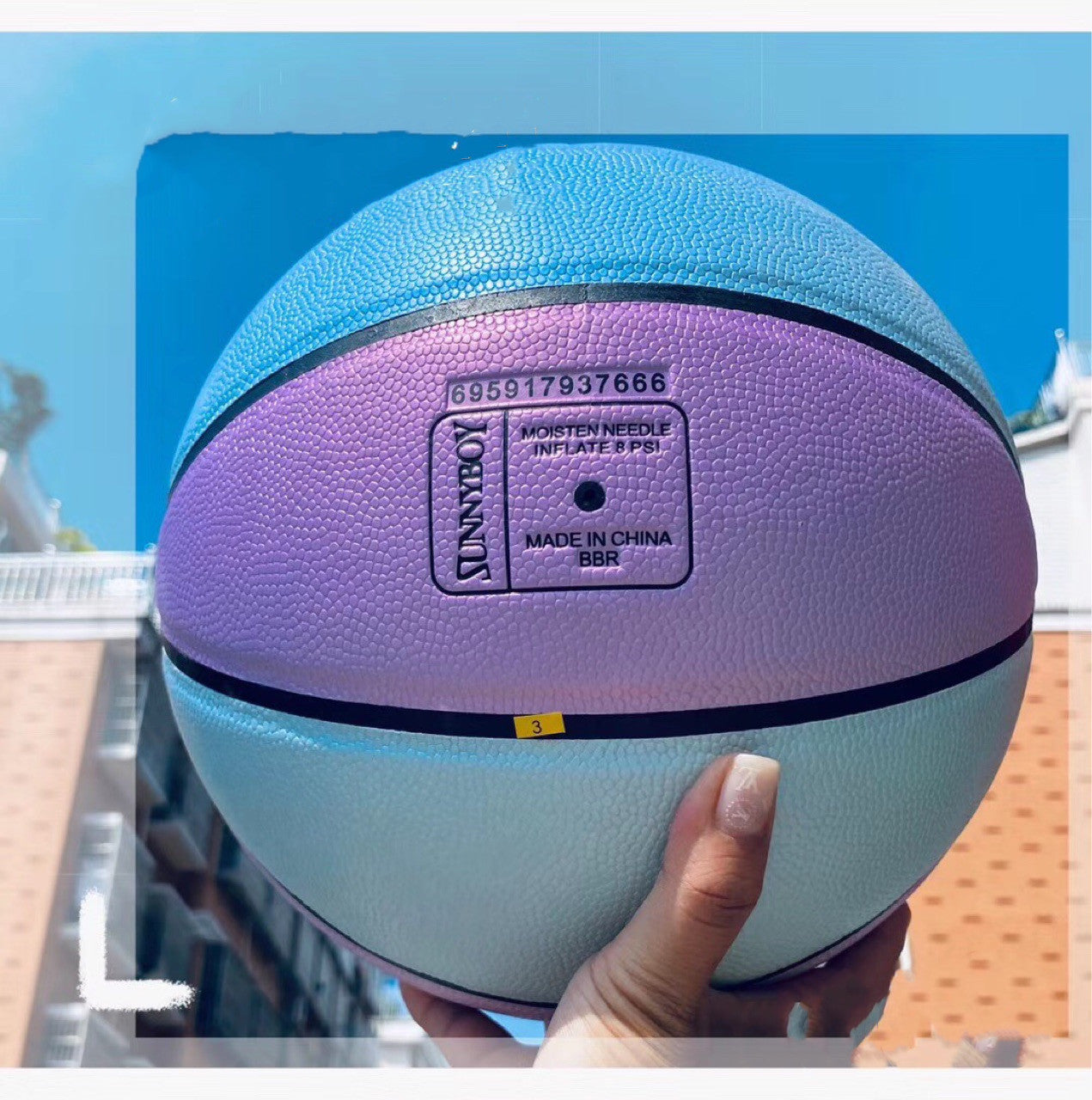 Chameleon smiley basketball - TryKid