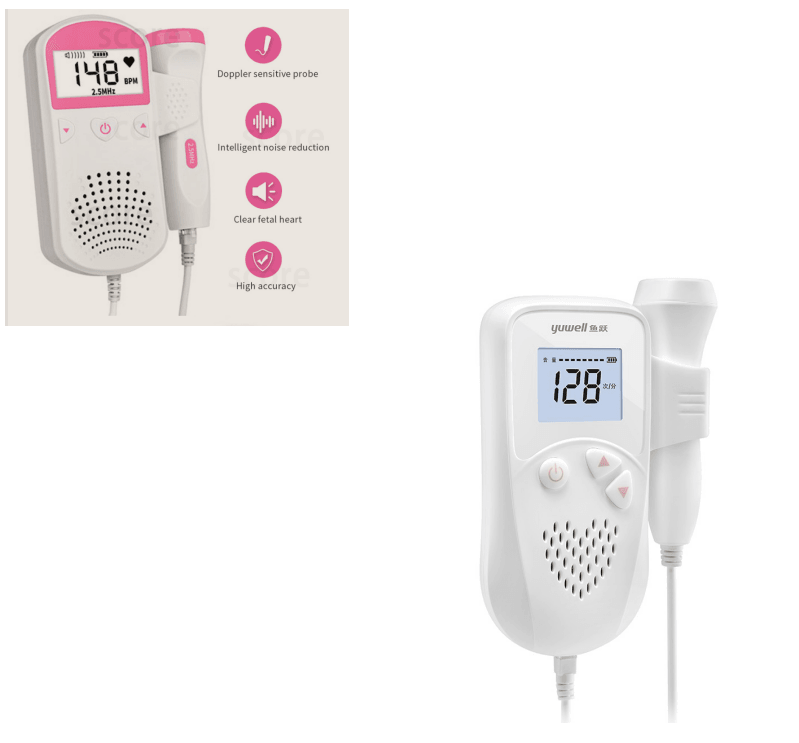 Fetal Heart Rate Monitor Home Pregnancy Baby Fetal Sound Heart Rate Detector - TryKid