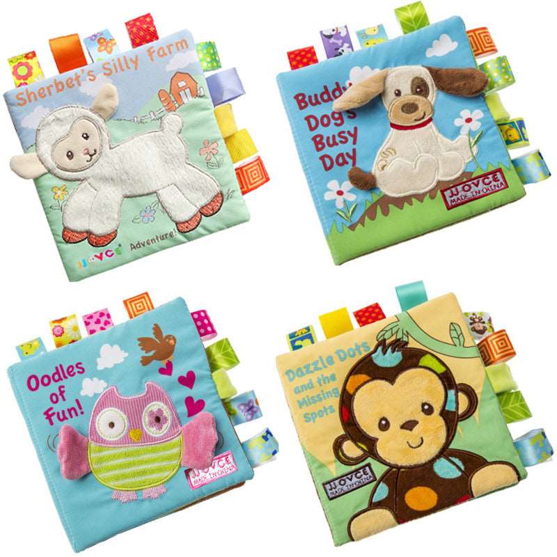 Animal Embroidery Books Puzzle Books Stereoscopic Books Baby Books Can't Tear Broken Books Pass CPC Check