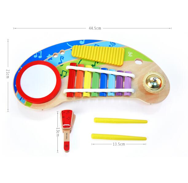 Five-in-one Dynamic Band Knocking On The Piano Table Children's Educational Music Toys - TryKid