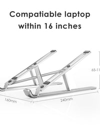 Laptop stand cooling portable adjustable stand - TryKid
