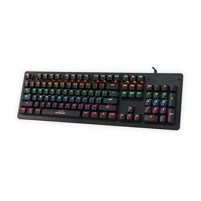 Mechanical Keyboard Green Shaft Desktop Non Punch 87 Key Keyboard - TryKid