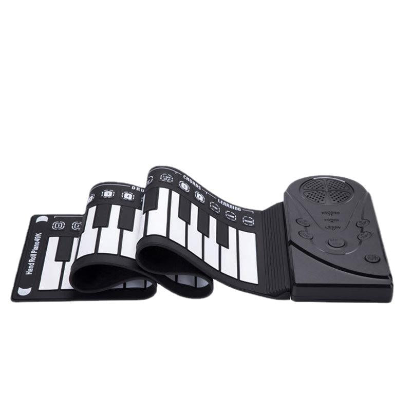 E Piano Flexible 88-key Digital Roll Up Hand Roll-Up Cheap Kids Electronic 88 Keys Touches Keyboard Musical Instrument For Child - TryKid