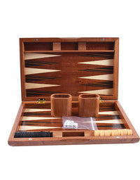 Factory High-grade Wooden Western Backgammon Chess Box Solid Wood Baccarat - TryKid
