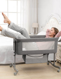 Portable Baby Folding Cradle Bed - TryKid
