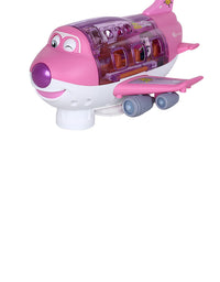 Electric Universal Cartoon Airplane Lights Music Rotation - TryKid
