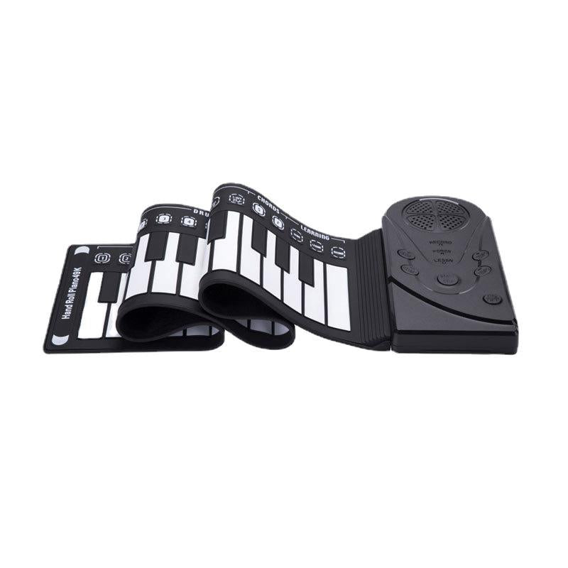 E Piano Flexible 88-key Digital Roll Up Hand Roll-Up Cheap Kids Electronic 88 Keys Touches Keyboard Musical Instrument For Child - TryKid