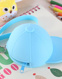 Cute Cartoon Candy Color Hat Silicone Coin Purse - TryKid
