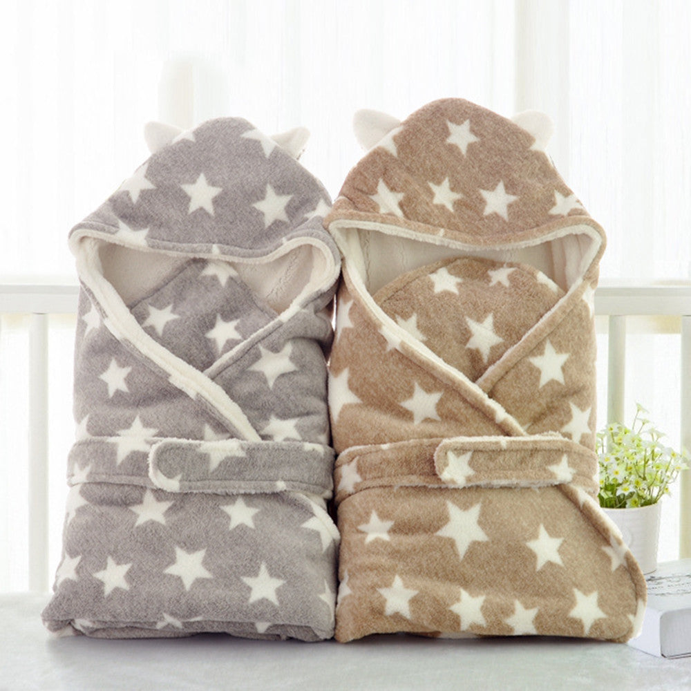 Printed Baby Swaddle Thickened Baby - TryKid