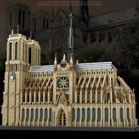 Notre Dame De Paris Building Blocks Cultural Building Toys - TryKid