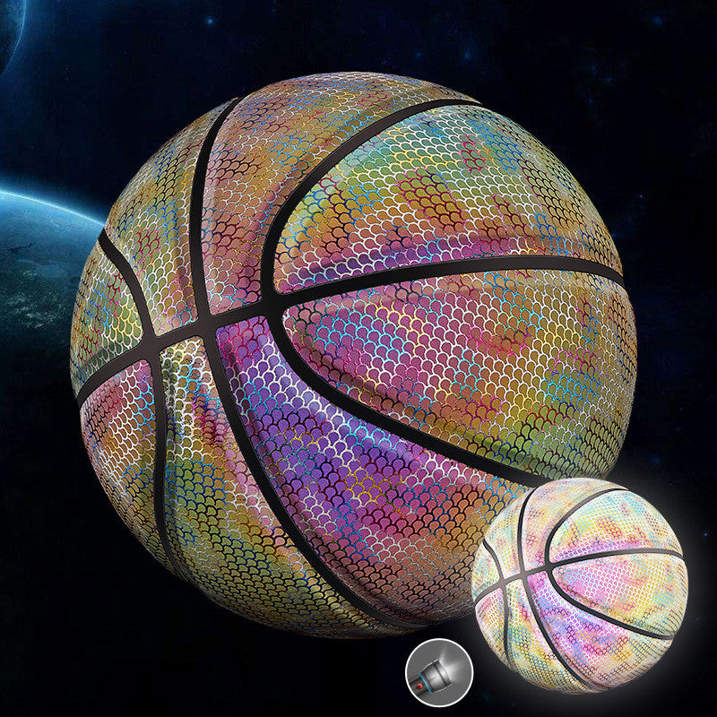 Glowing fluorescent basketball - TryKid