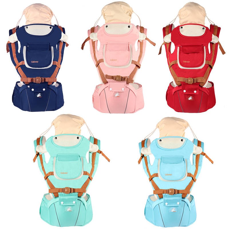 Multifunctional breathable baby carrier ergonomic baby slingshot adjustable belt newborn baby travel strap mother waist back stool - TryKid