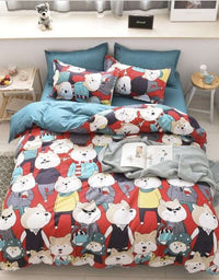 4-piece bedding set
