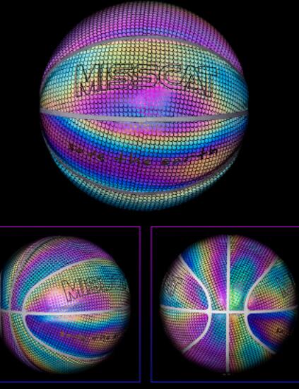 Glowing Luminous Fluorescent Basketball Night Game Basketball - TryKid