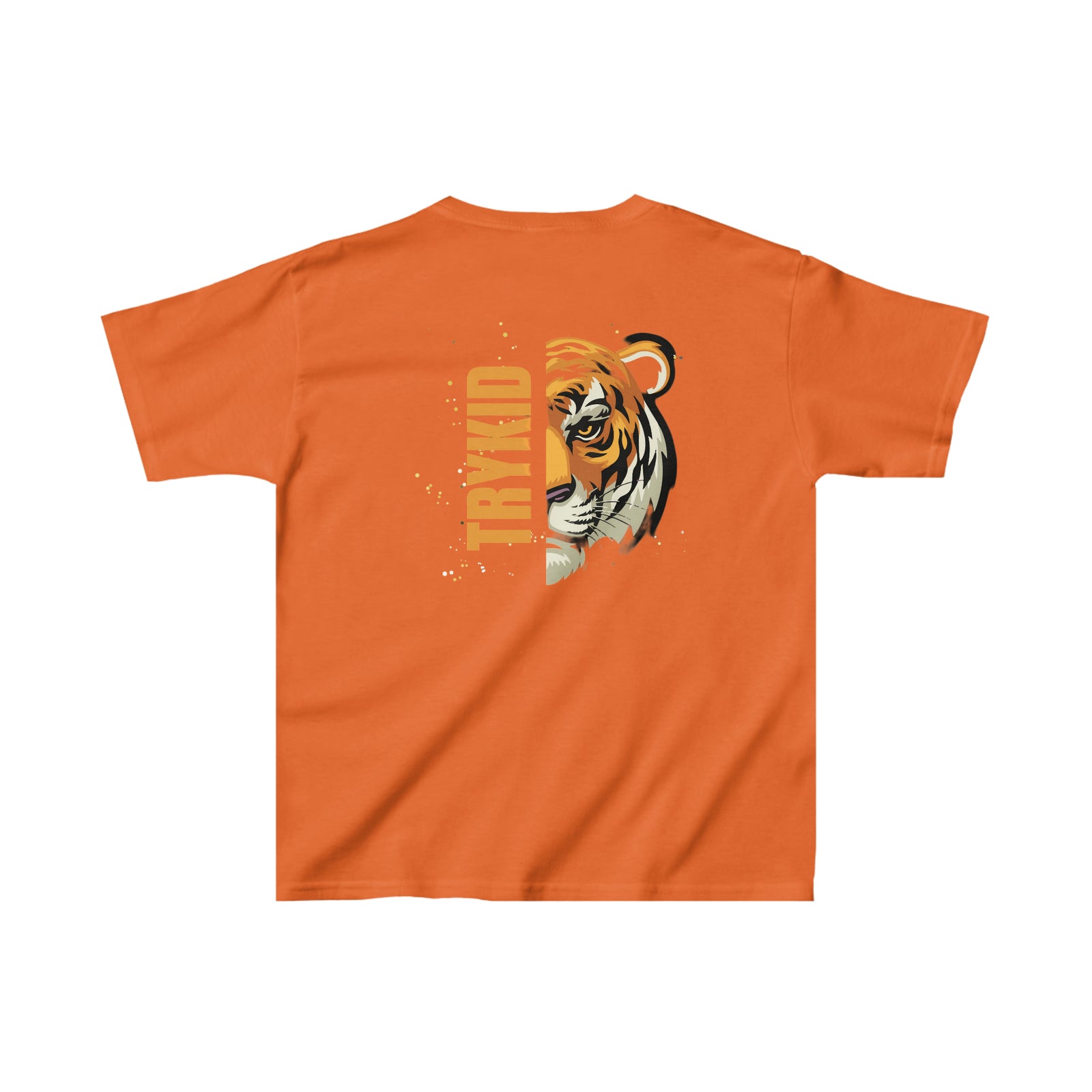 Explore Style and Comfort with our TRYKID Logo Basketball Kids Heavy Cotton™ Tee