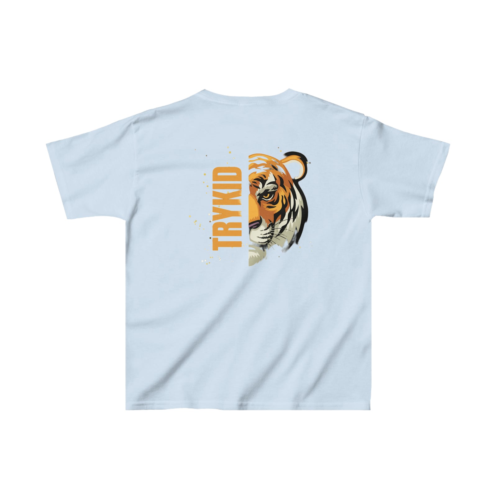 Explore Style and Comfort with our TRYKID Logo Basketball Kids Heavy Cotton™ Tee