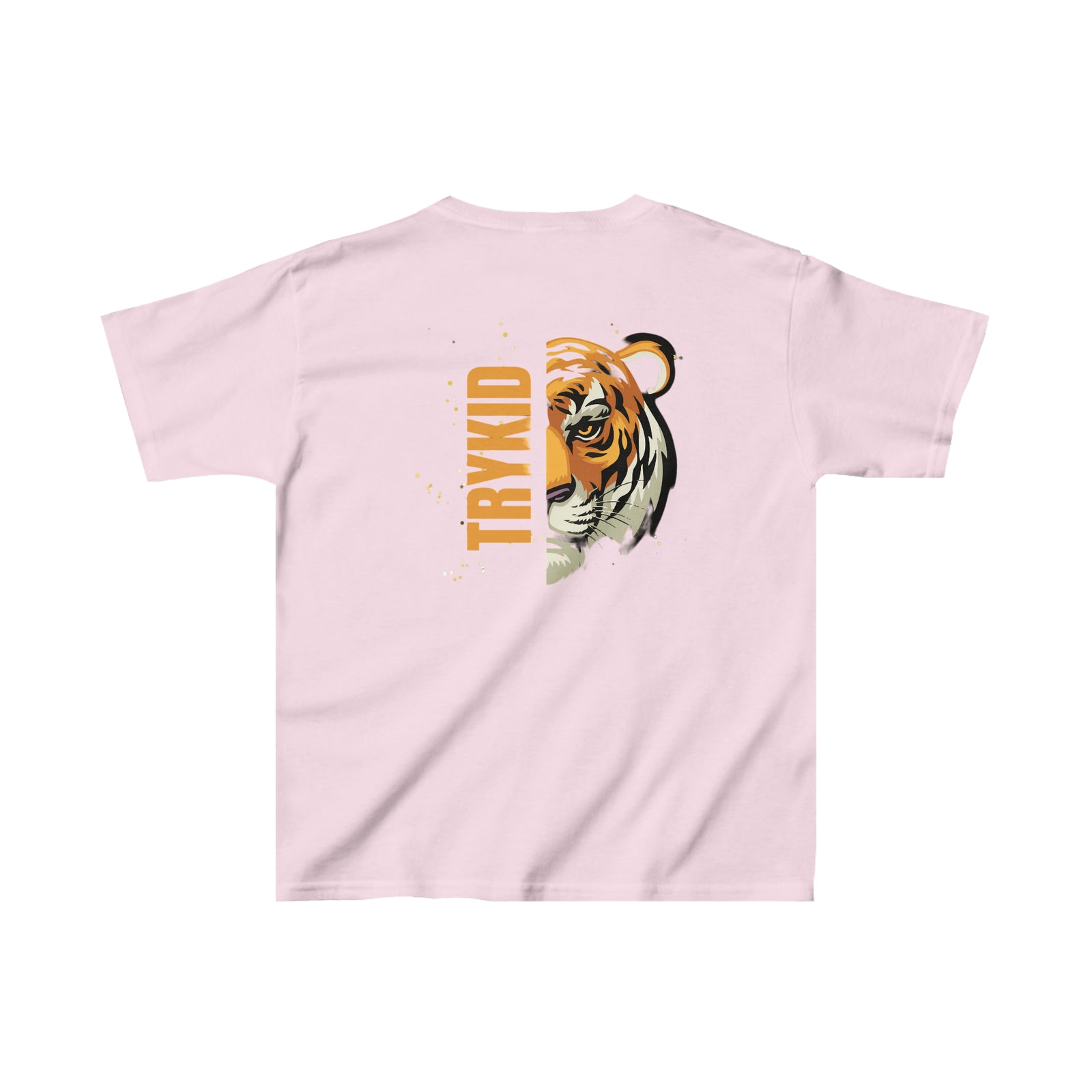 Explore Style and Comfort with our TRYKID Logo Basketball Kids Heavy Cotton™ Tee