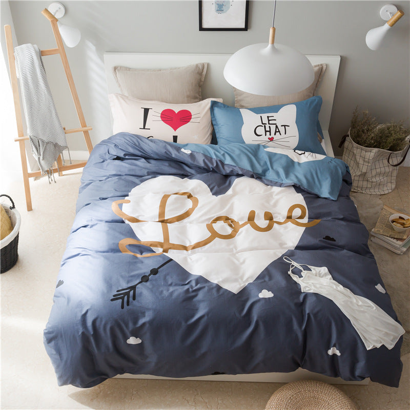 Cotton cartoon bedding - TryKid