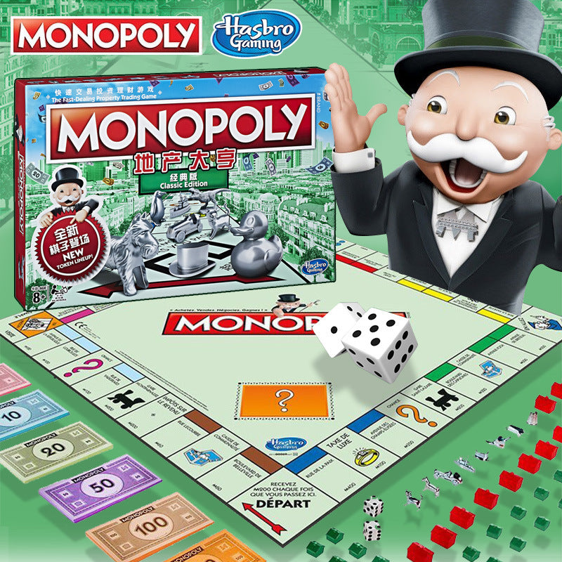 Classic Monopoly Puzzle Board Game - TryKid