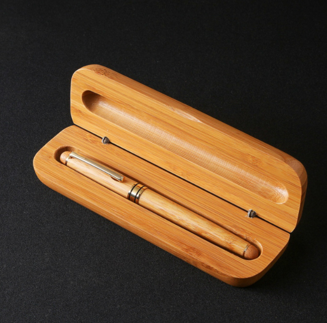 Bamboo Pen Bamboo Pen Pen Ball Pen Lettering Customer Gift Hard Pen Neutral Bamboo Pen - TryKid