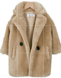 Big Kids Fur Coat In Autumn And Winter Coat - TryKid
