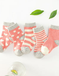 Cotton tube child socks - TryKid
