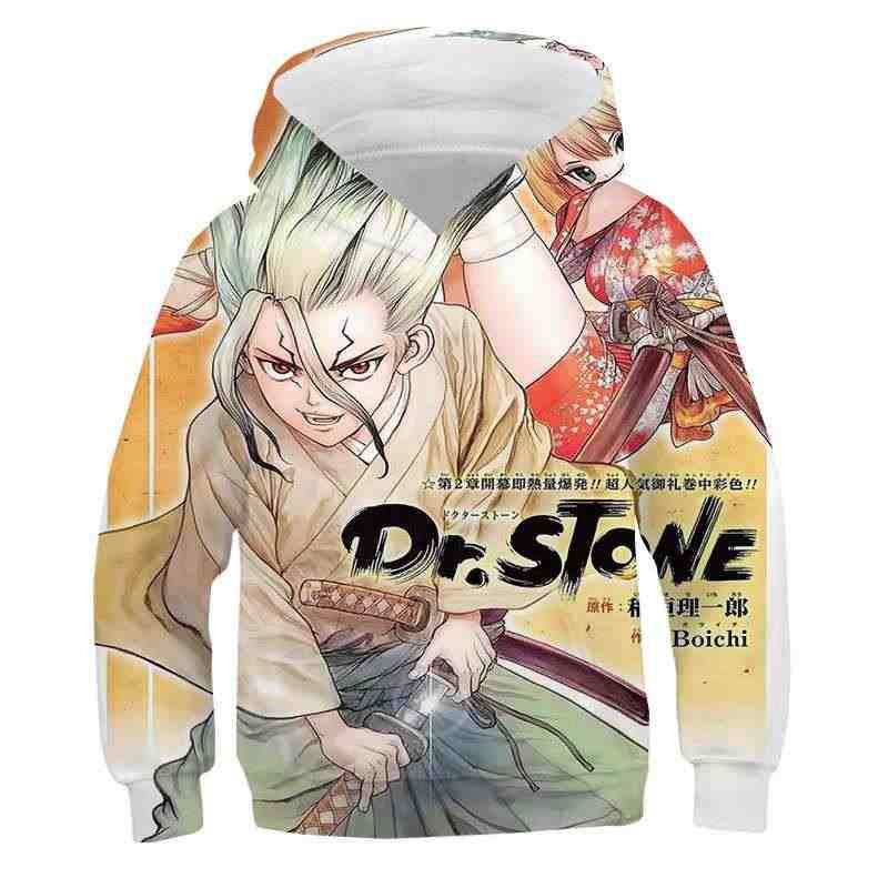 Anime 3D Full Color Children's Sweater Hoodie - TryKid