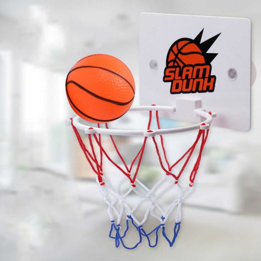 Mini Basketball Backboard Hoop Netball Board Box Set Kids Indoor Ball Game Basketball Net Basketball Net - TryKid