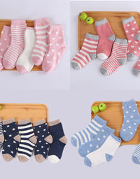 Cotton tube child socks - TryKid
