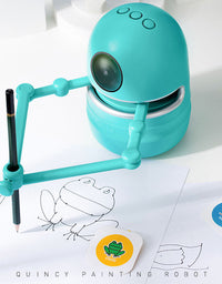 Painting Robot Kindergarten Children Students - TryKid
