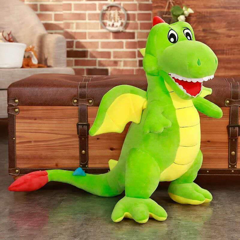 Giant Happy Dragon Soft Stuffed Plush Toy - TryKid