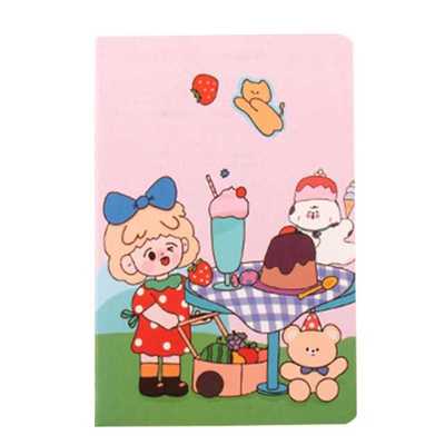 Cartoon A5 Notebook 30 Sheets For Office School Home Cartoon - TryKid