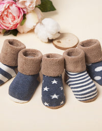 New winter cotton socks baby socks thick cotton socks and Terry relent children baby socks - TryKid
