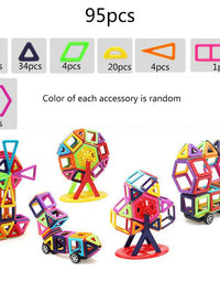 Magnetic building block toys
