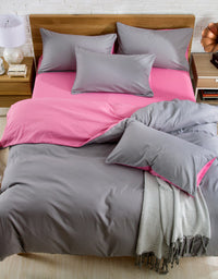 Brushed plain bedding - TryKid
