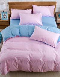 Brushed plain bedding - TryKid
