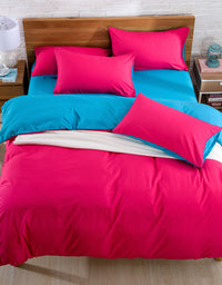 Brushed plain bedding - TryKid
