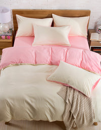 Brushed plain bedding - TryKid
