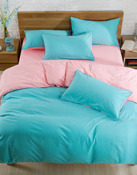 Brushed plain bedding - TryKid
