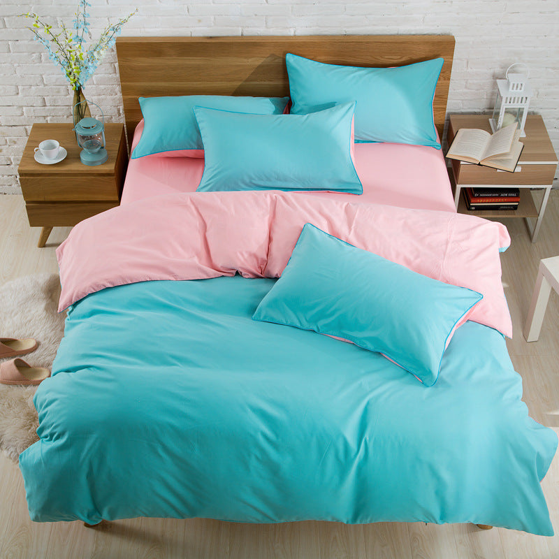 Brushed plain bedding - TryKid