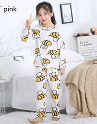 Cartoon Long-sleeved Girls In Autumn Big Children Kids - TryKid
