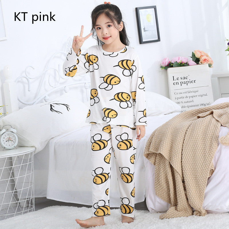 Cartoon Long-sleeved Girls In Autumn Big Children Kids - TryKid