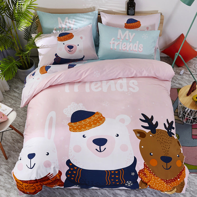 Cotton cartoon bedding - TryKid