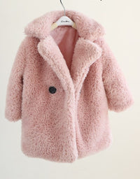 Big Kids Fur Coat In Autumn And Winter Coat - TryKid
