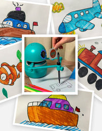 Painting Robot Kindergarten Children Students - TryKid
