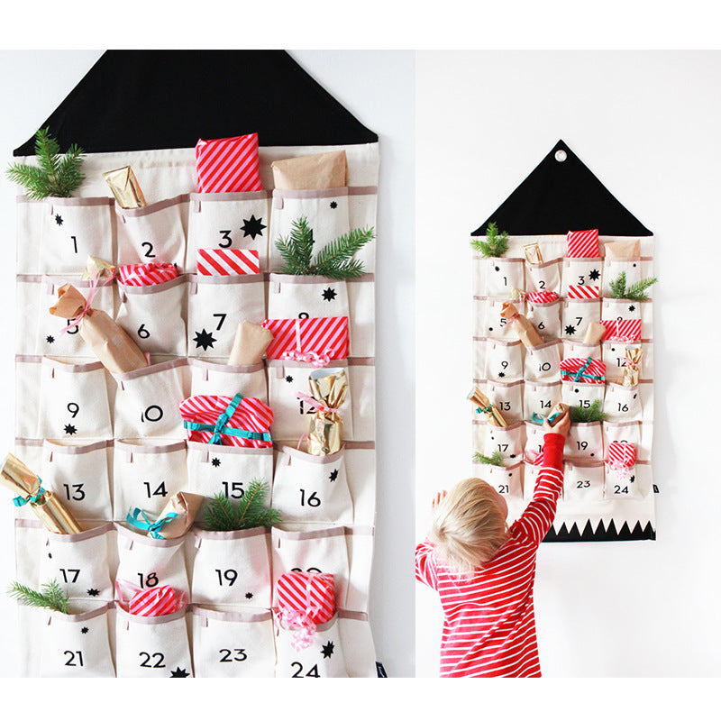 Pockets Of Sundries Sorting Bag Wall-mounted Storage - TryKid