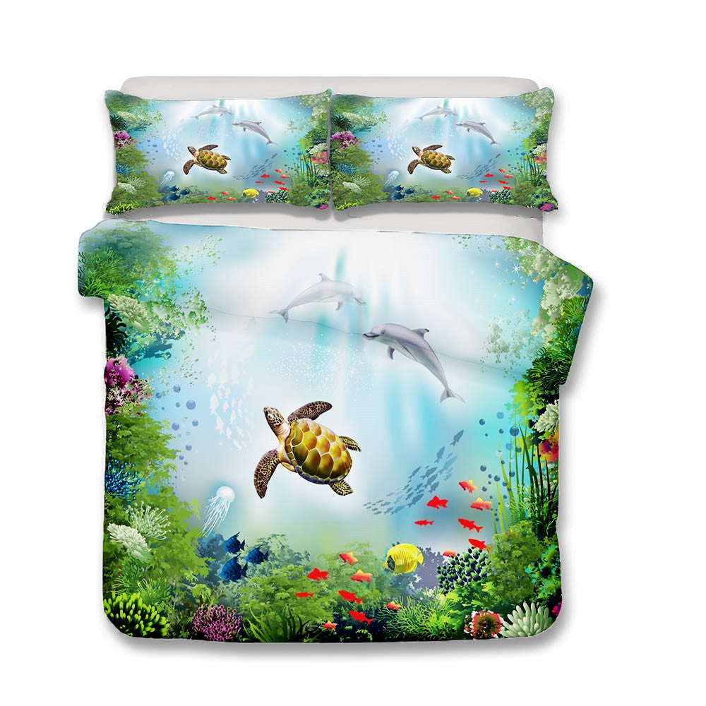 Underwater World Textile Bedding - TryKid